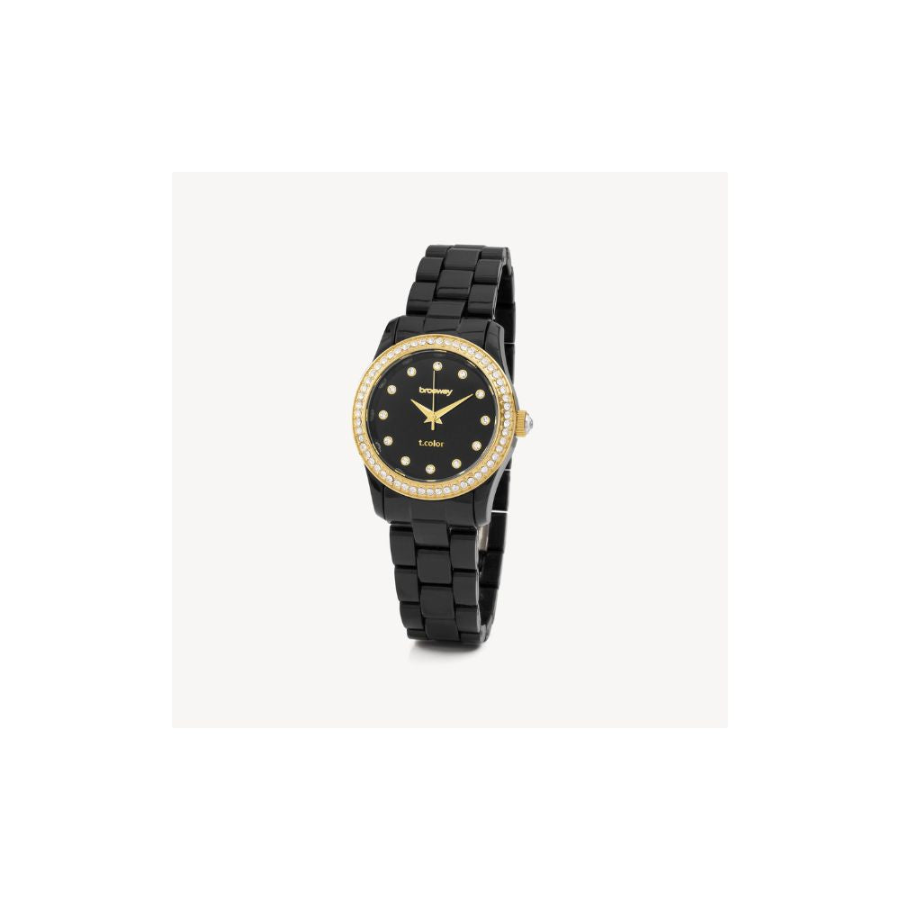 Orologio in Acciaio Donna Brosway T-Color Mini Nero-Kaidara Gioielli