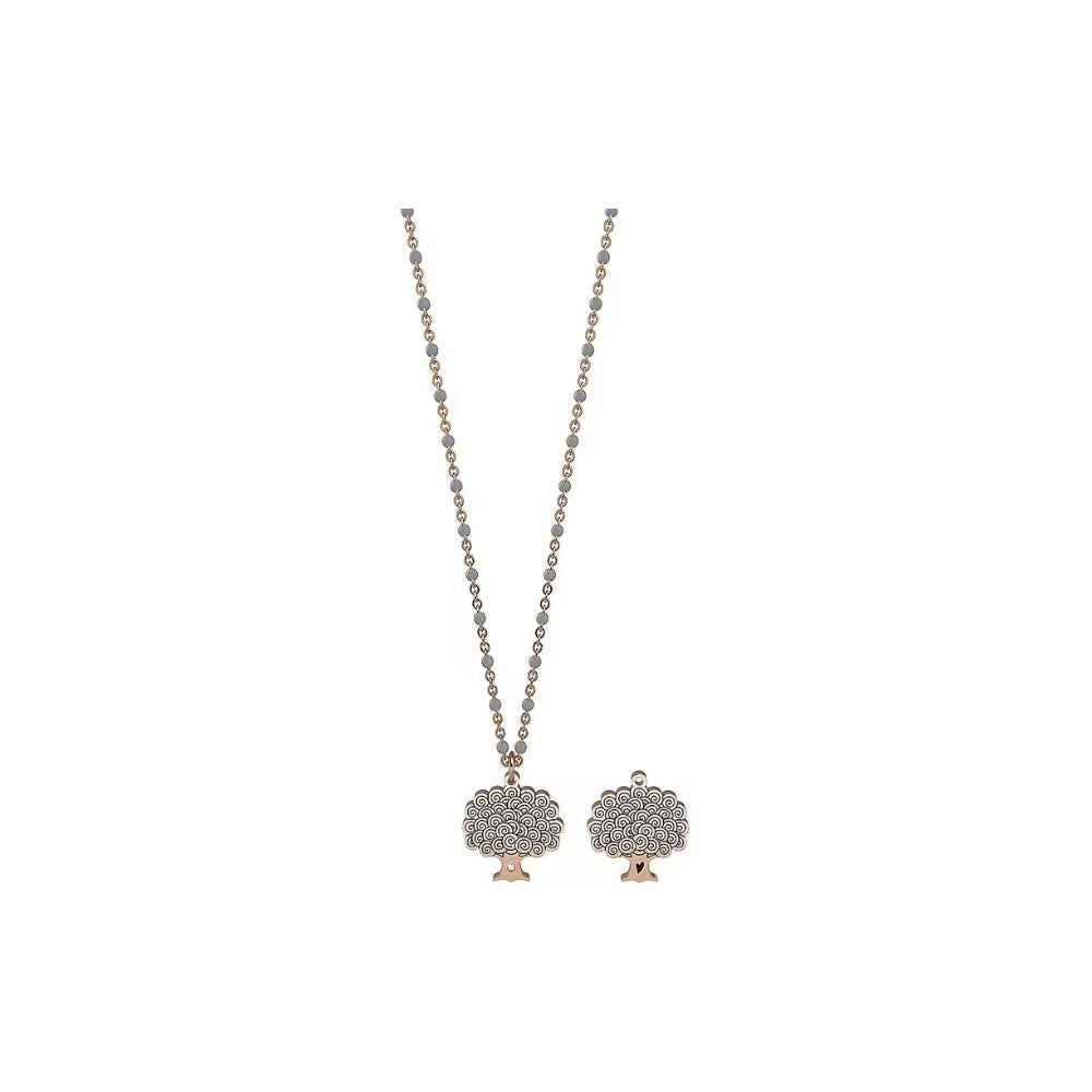 Collana in Acciaio Donna Kidult Albero della vita-Kaidara Gioielli