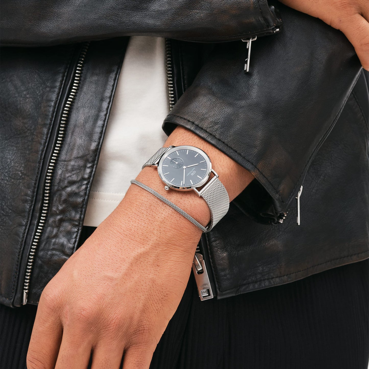 Orologio in Acciaio Uomo Daniel Wellington Classic Multi-Eye Sterling Onyx-Kaidara Gioielli
