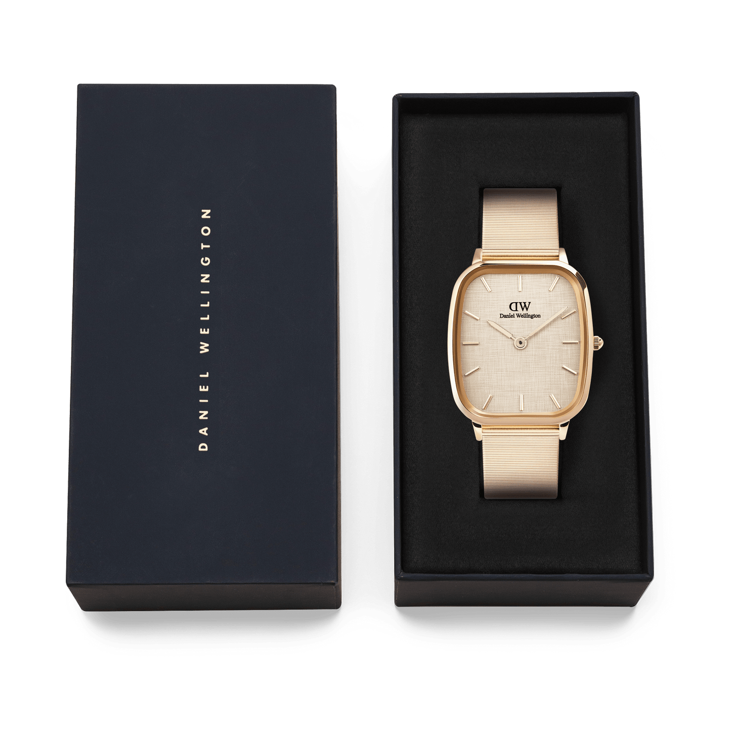 Orologio in Acciaio Uomo Daniel Wellington Marlon Wire Linen-Kaidara Gioielli