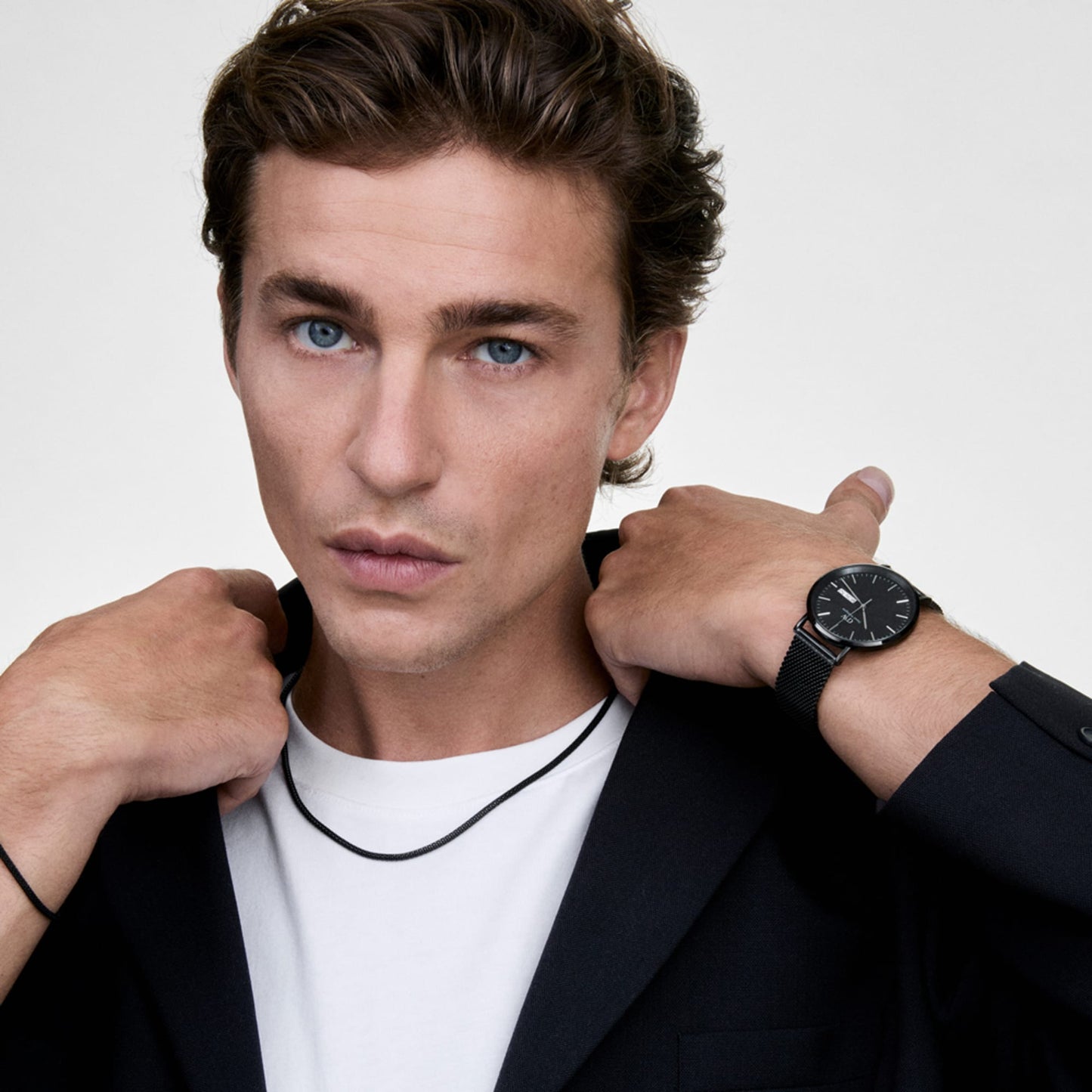 Orologio in Acciaio Uomo Daniel Wellington Classic Day Display Onyx-Kaidara Gioielli