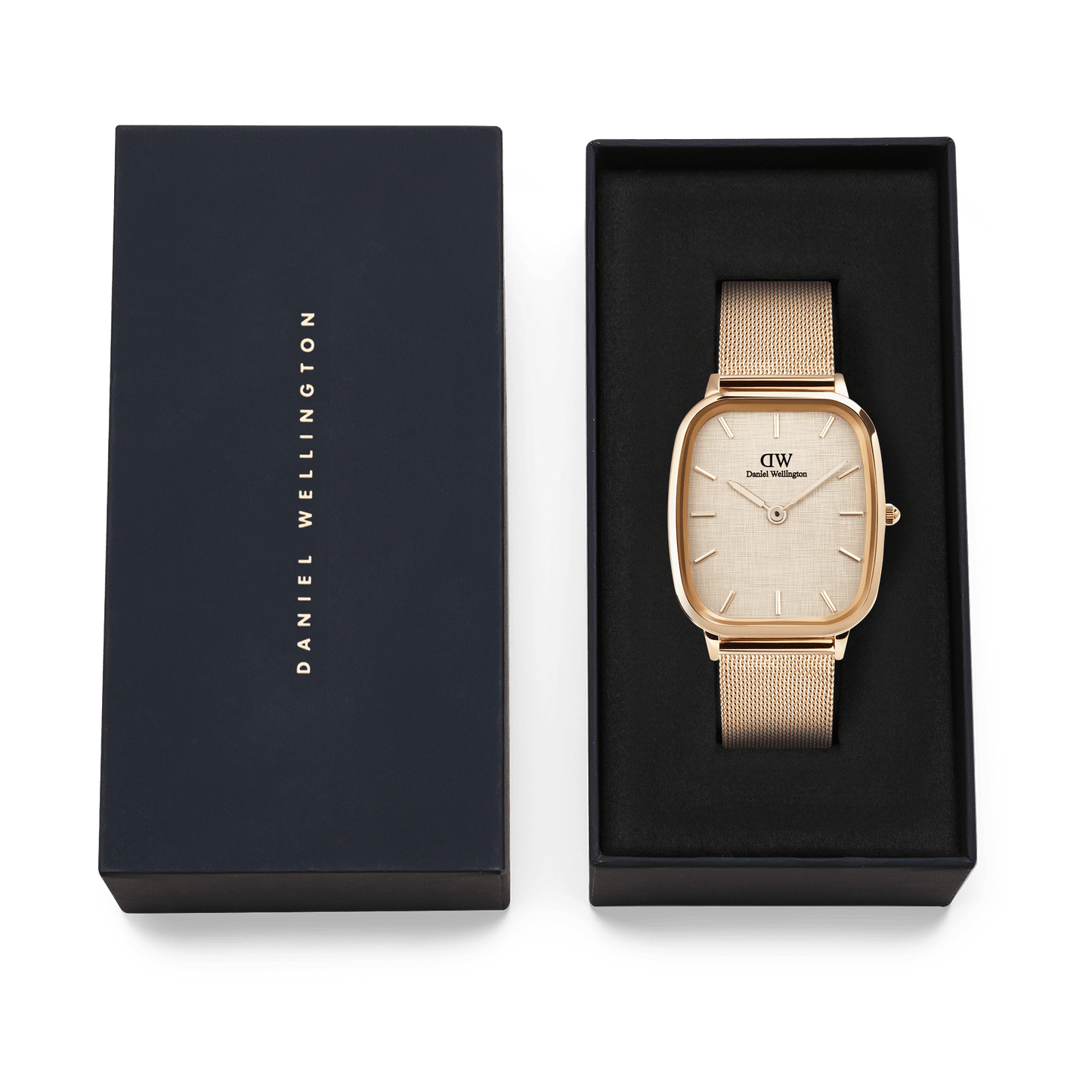 Orologio in Acciaio Uomo Daniel Wellington Marlon Melrose Linen-Kaidara Gioielli