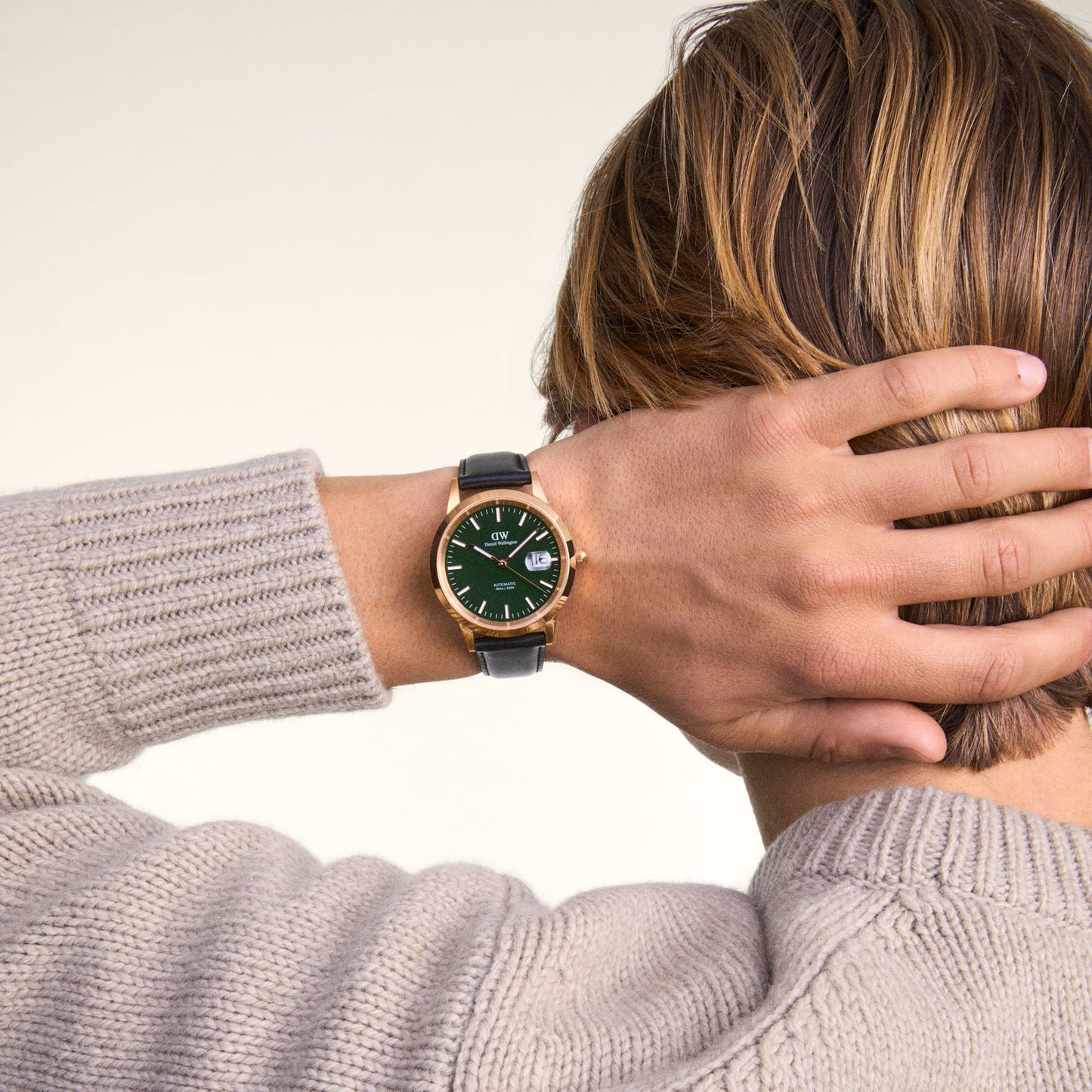 Orologio in Acciaio Uomo Daniel Wellington Iconic Sheffield Automatic Rose Gold-Kaidara Gioielli