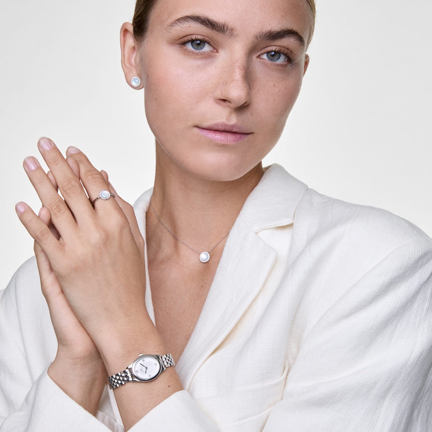 Orologio in Acciaio Donna Daniel Wellington Ophelia Mini Silver-Kaidara Gioielli