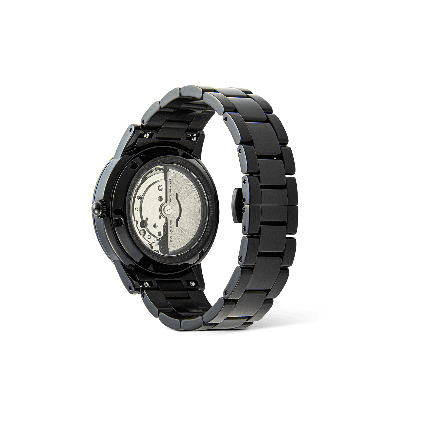 Orologio in Acciaio Uomo Daniel Wellington Iconic Link Automatic Black-Kaidara Gioielli