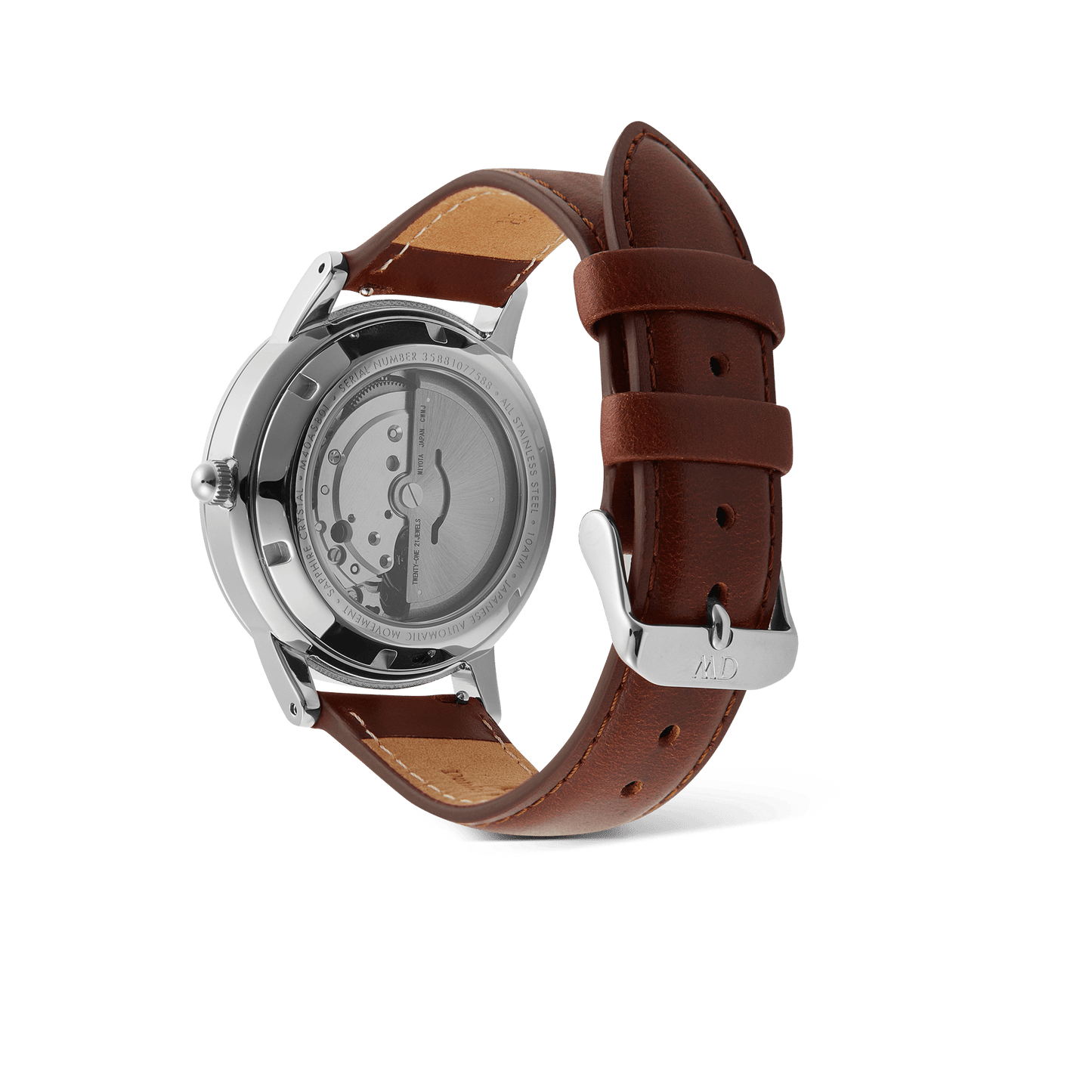 Orologio in Acciaio Uomo Daniel Wellington Iconic St Mawes Automatic Silver-Kaidara Gioielli