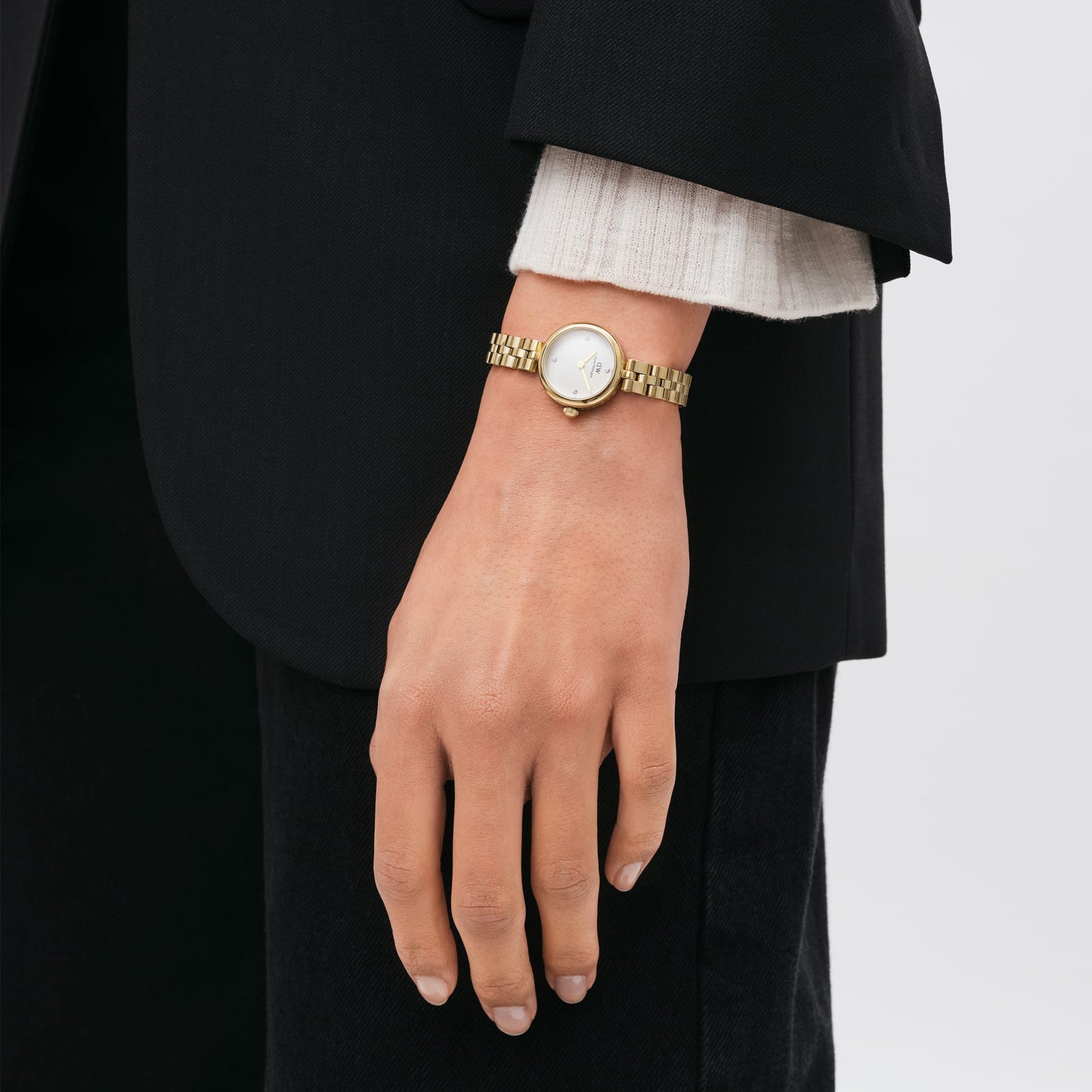 Orologio in Acciaio Donna Daniel Wellington Elan Lumine Gold-Kaidara Gioielli