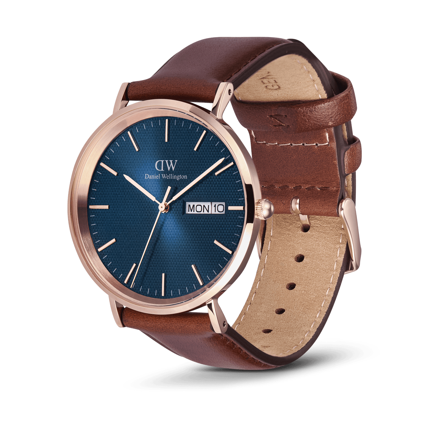 Orologio in Acciaio Uomo Daniel Wellington Classic Day Display St Mawes-Kaidara Gioielli