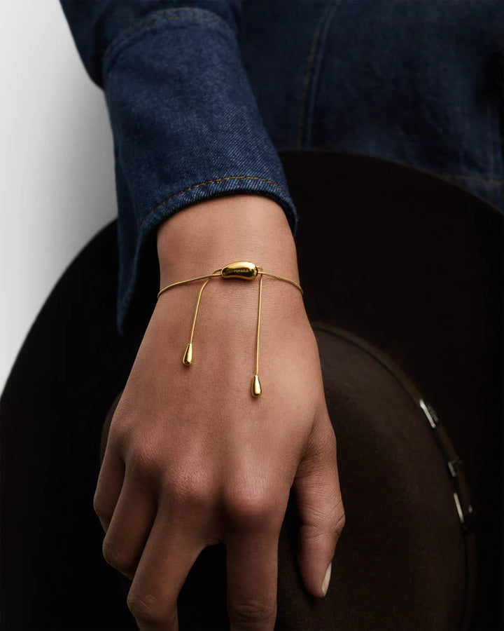 Bracciale in Argento Placcato Oro Donna Pdpaola Rodeo-Kaidara Gioielli