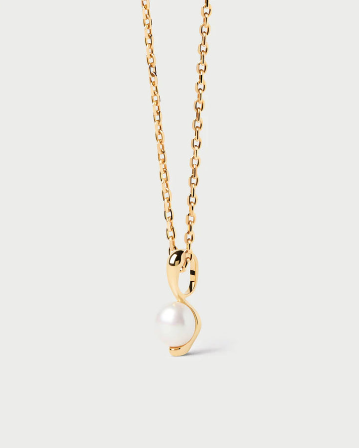 Pendente in Argento Placcato Oro PdPaola La Perla Essential-Kaidara Gioielli