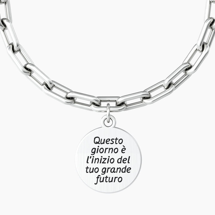 Bracciale in Acciaio Donna Kidult Stella Nuovo Inizio-Kaidara Gioielli