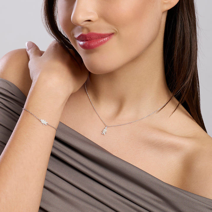 Collana in Argento Donna Mabina My Diamond-Kaidara Gioielli