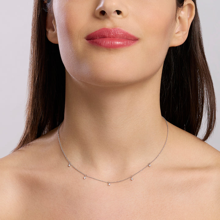 Collana in Argento Donna Mabina My Diamond-Kaidara Gioielli