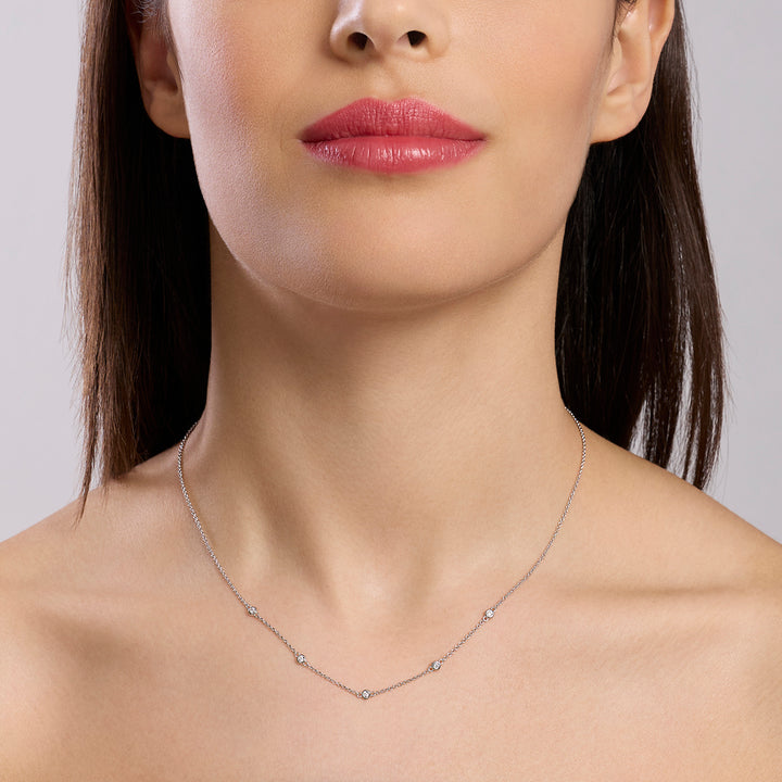 Collana in Argento Donna Mabina My Diamond-Kaidara Gioielli