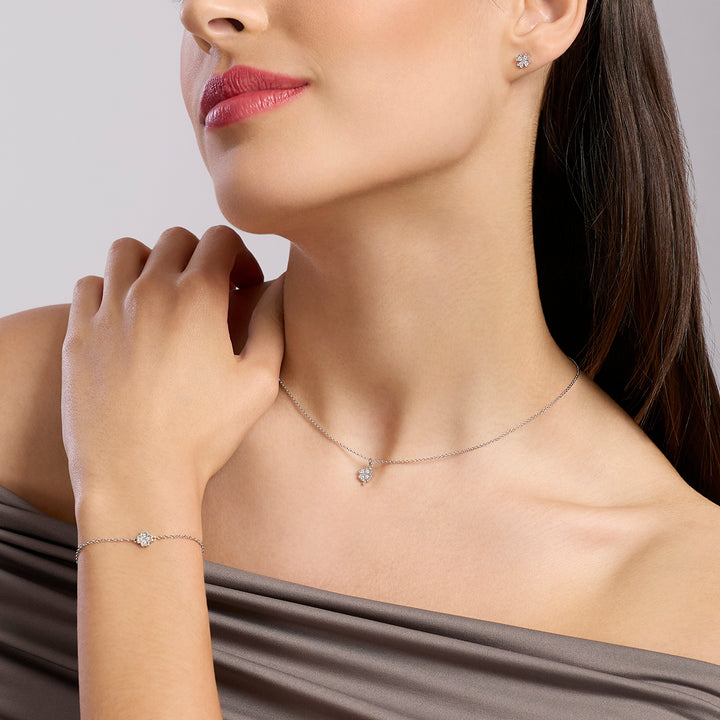 Orecchini in Argento Donna Mabina My Diamond-Kaidara Gioielli