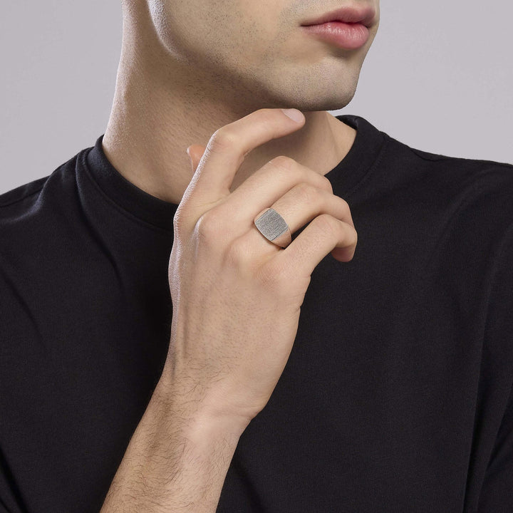 Anello in Argento Uomo Mabina Marker-Kaidara Gioielli