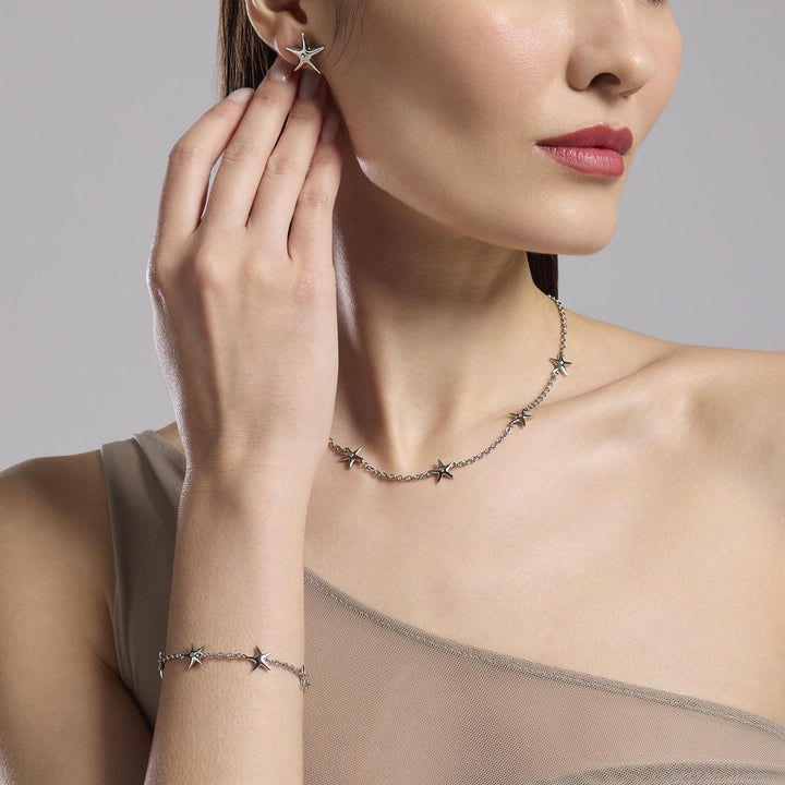 Bracciale in Acciaio Donna Kidult Style 19-Kaidara Gioielli