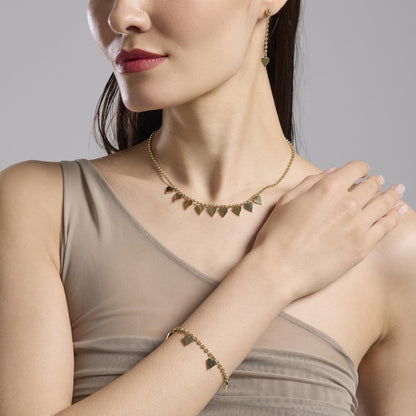 Collana in acciaio Donna Kidult Style 18-Kaidara Gioielli