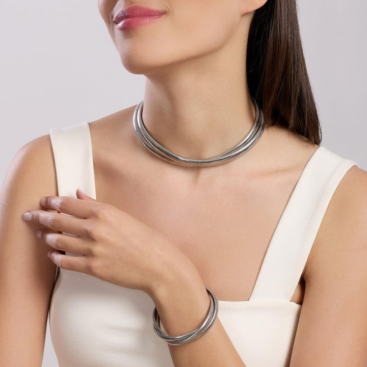 Bracciale in Acciaio Donna Kidult Style 13-Kaidara Gioielli