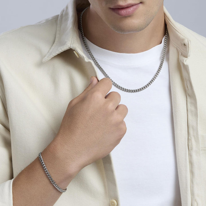 Bracciale in Acciaio Uomo Kidult Style 04-Kaidara Gioielli