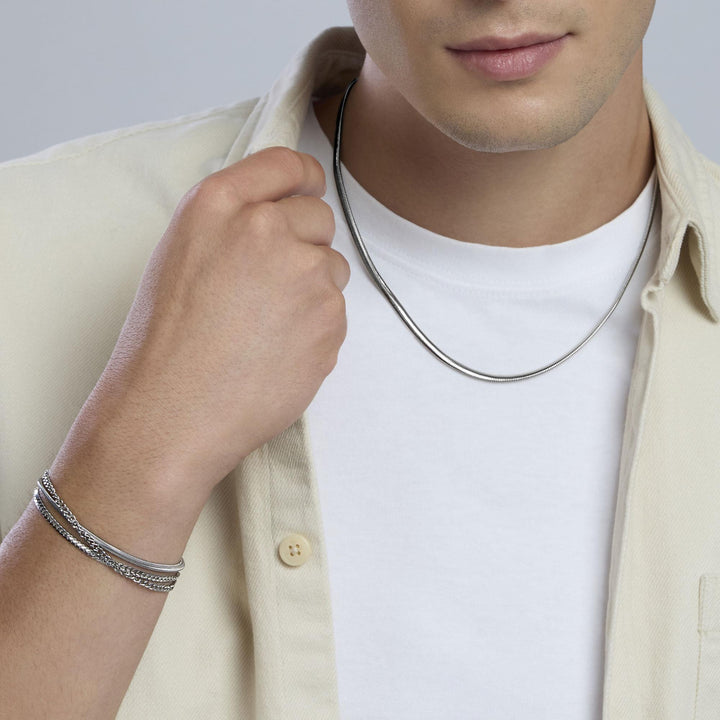 Bracciale in Acciaio Uomo Kidult Style 10-Kaidara Gioielli