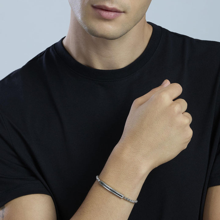 Bracciale in Acciaio Uomo Kidult Style 15-Kaidara Gioielli