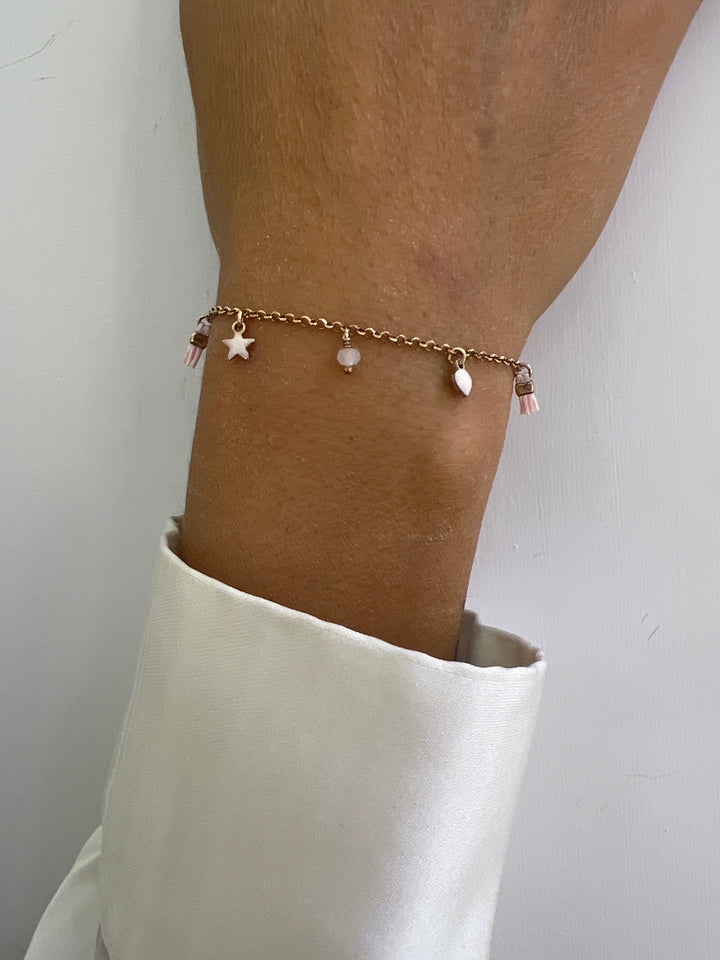 Bracciale in Argento Donna Alisia Perla Lilla-Kaidara Gioielli