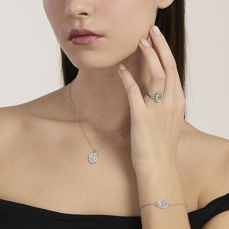 Collana in Argento Donna Mabina Lady Madonna-Kaidara Gioielli