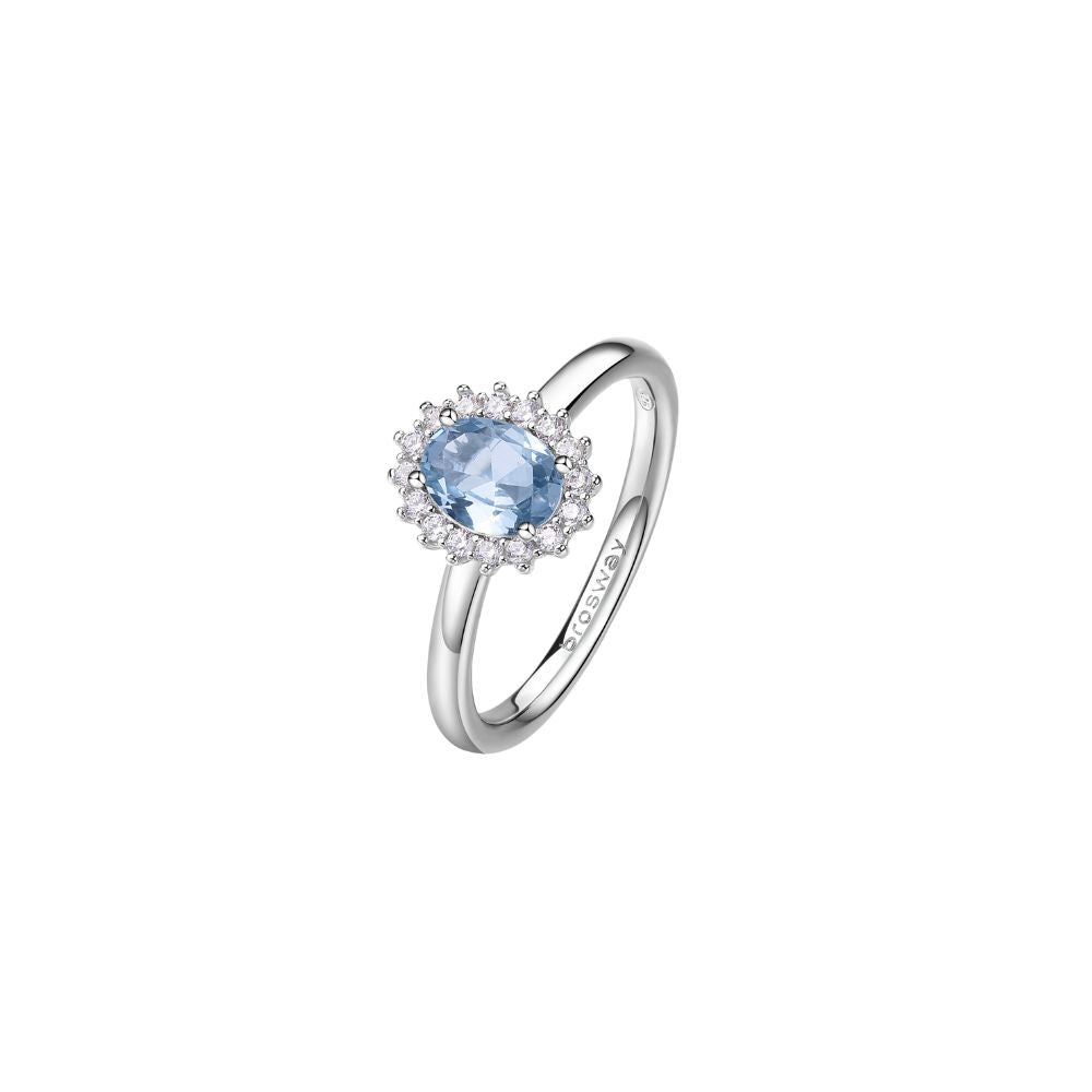 Anello in Argento Donna Brosway Fancy Cloud Light Blue-Kaidara Gioielli