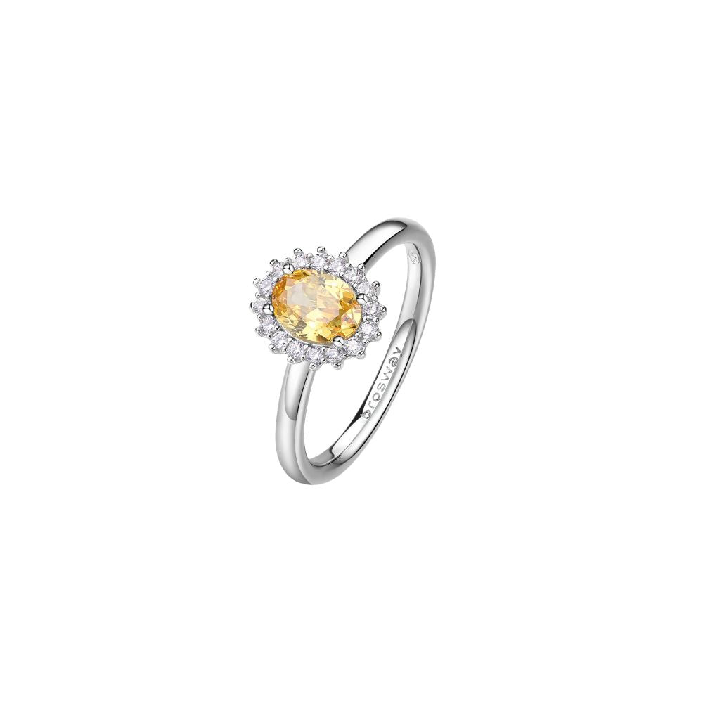 Anello in Argento Donna Brosway Fancy Energy Yellow-Kaidara Gioielli