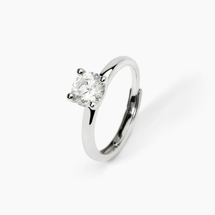 Anello in Argento Donna Mabina Solitaire-Kaidara Gioielli