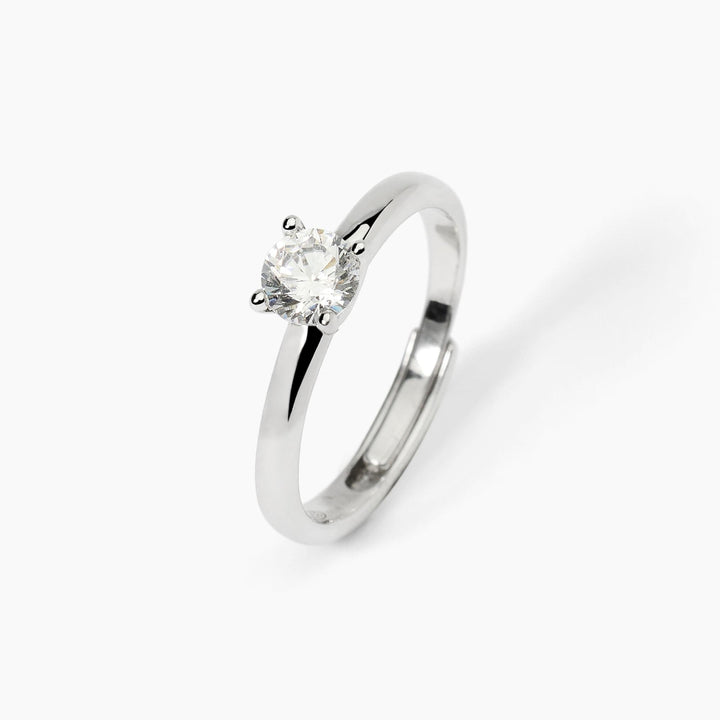 Anello in Argento Donna Mabina Solitaire-Kaidara Gioielli