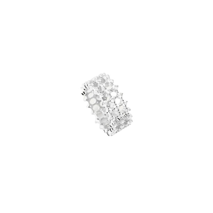 Anello in Argento Placcato Oro Donna Pdpaola Collezione Argento Dumbo-Kaidara Gioielli
