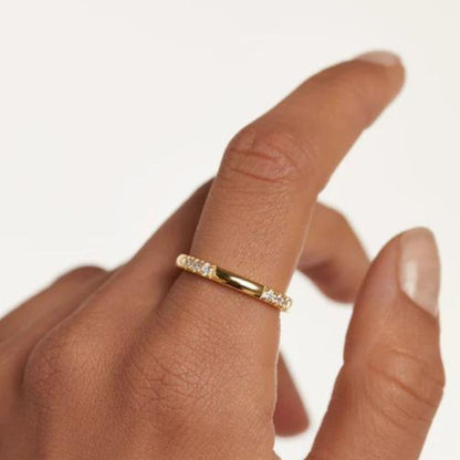 Anello in Argento Placcato Oro Donna Pdpaola Collezione Fabi-Kaidara Gioielli