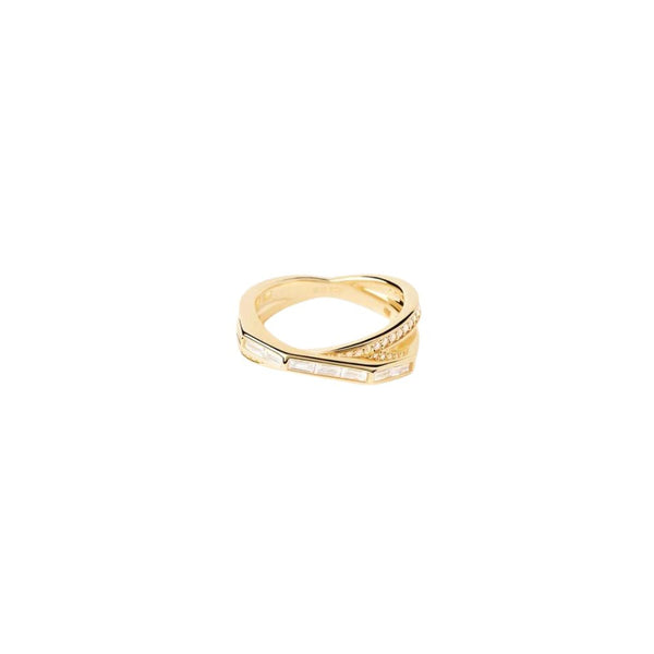 Anello in Argento Placcato Oro Donna Pdpaola Collezione Olivia-Kaidara Gioielli