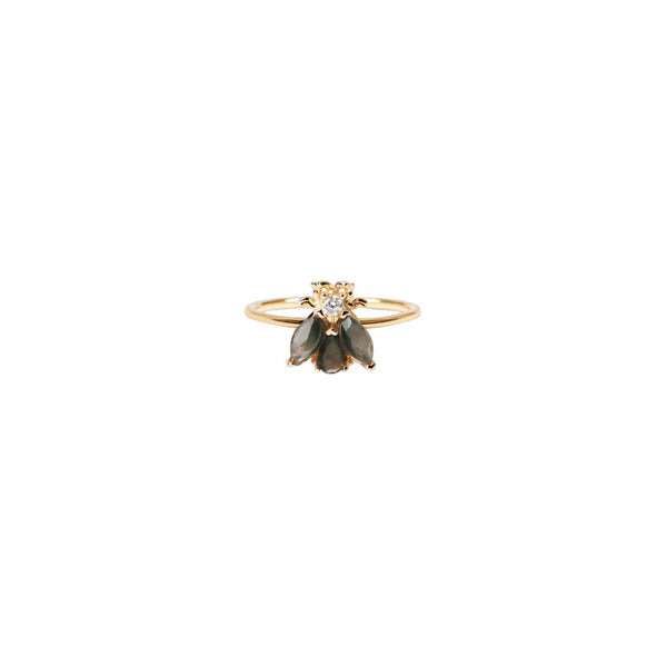 Anello in Argento Placcato Oro Donna Pdpaola Collezione Zaza-Kaidara Gioielli
