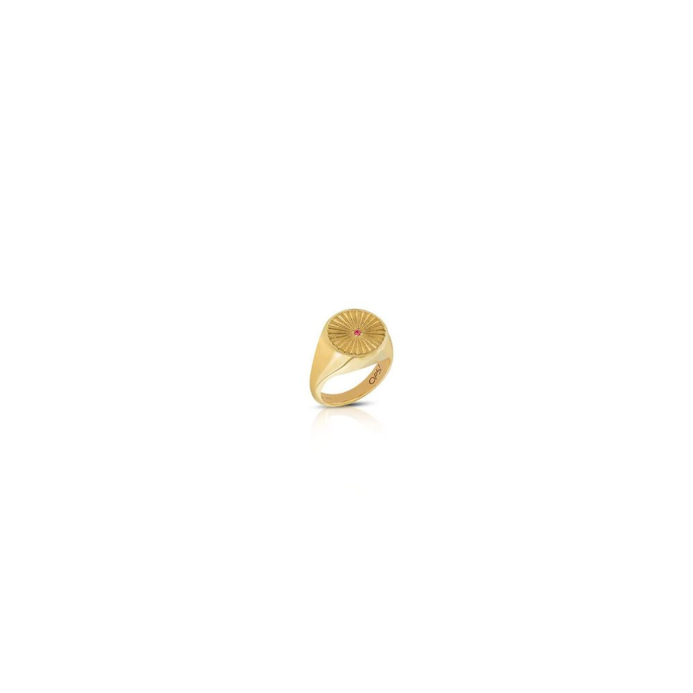 Anello in Argento chevalier Donna Ops Objects Icon Cassiopea-Kaidara Gioielli