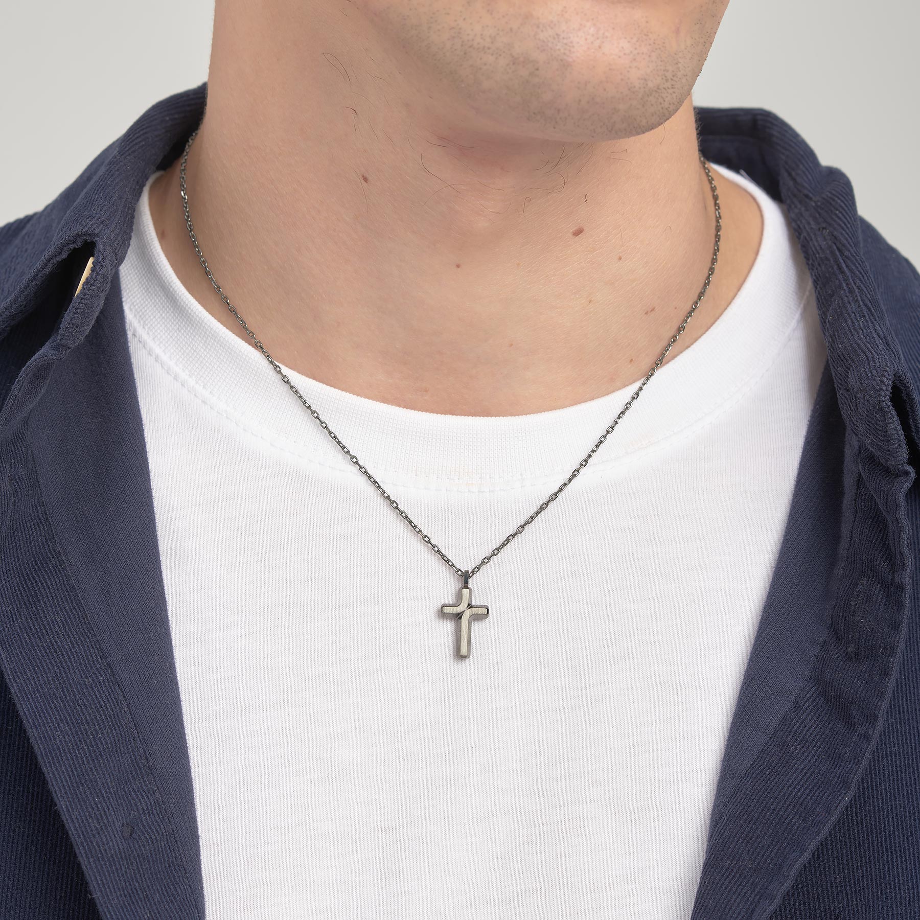 Collana in Acciaio Uomo Brosway Backliner-Kaidara Gioielli