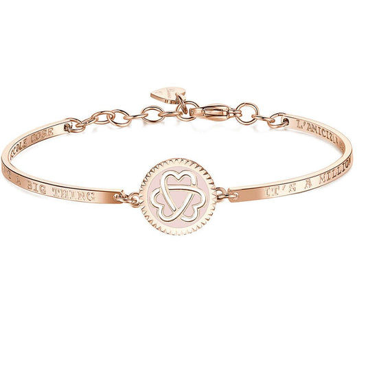 Bracciale in Acciaio Donna Brosway Chakra Cuori Intrecciati-Kaidara Gioielli