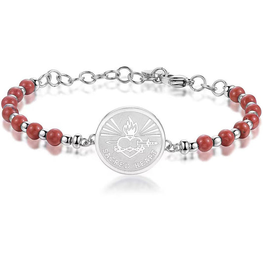 Bracciale in Acciaio Donna Brosway Chakra Sacro Cuore-Kaidara Gioielli