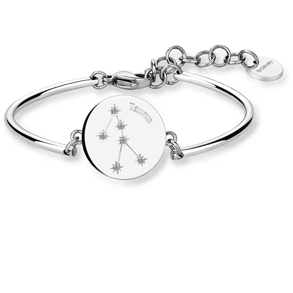 Bracciale in Acciaio Donna Brosway Chakra Segni Zodiacali-Kaidara Gioielli