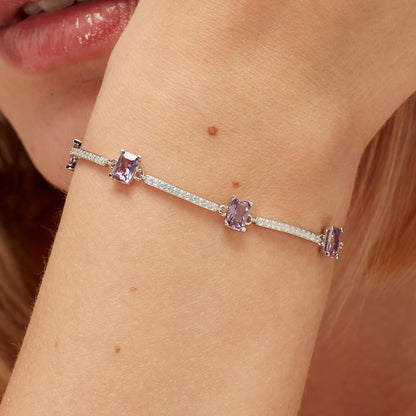 Bracciale in Argento Donna Brosway Fancy Magic Purple-Kaidara Gioielli