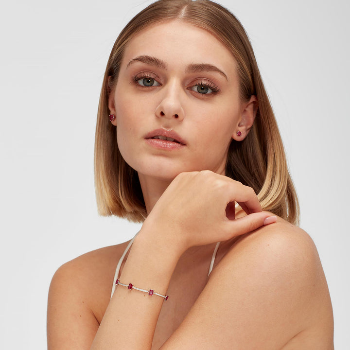 Bracciale in Argento Donna Brosway Fancy Passion Ruby-Kaidara Gioielli