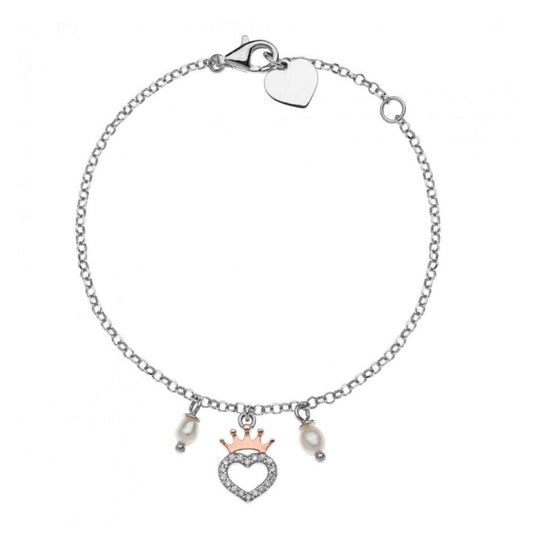 Bracciale in Argento Bimba Disney Collezione Le Principesse-Kaidara Gioielli