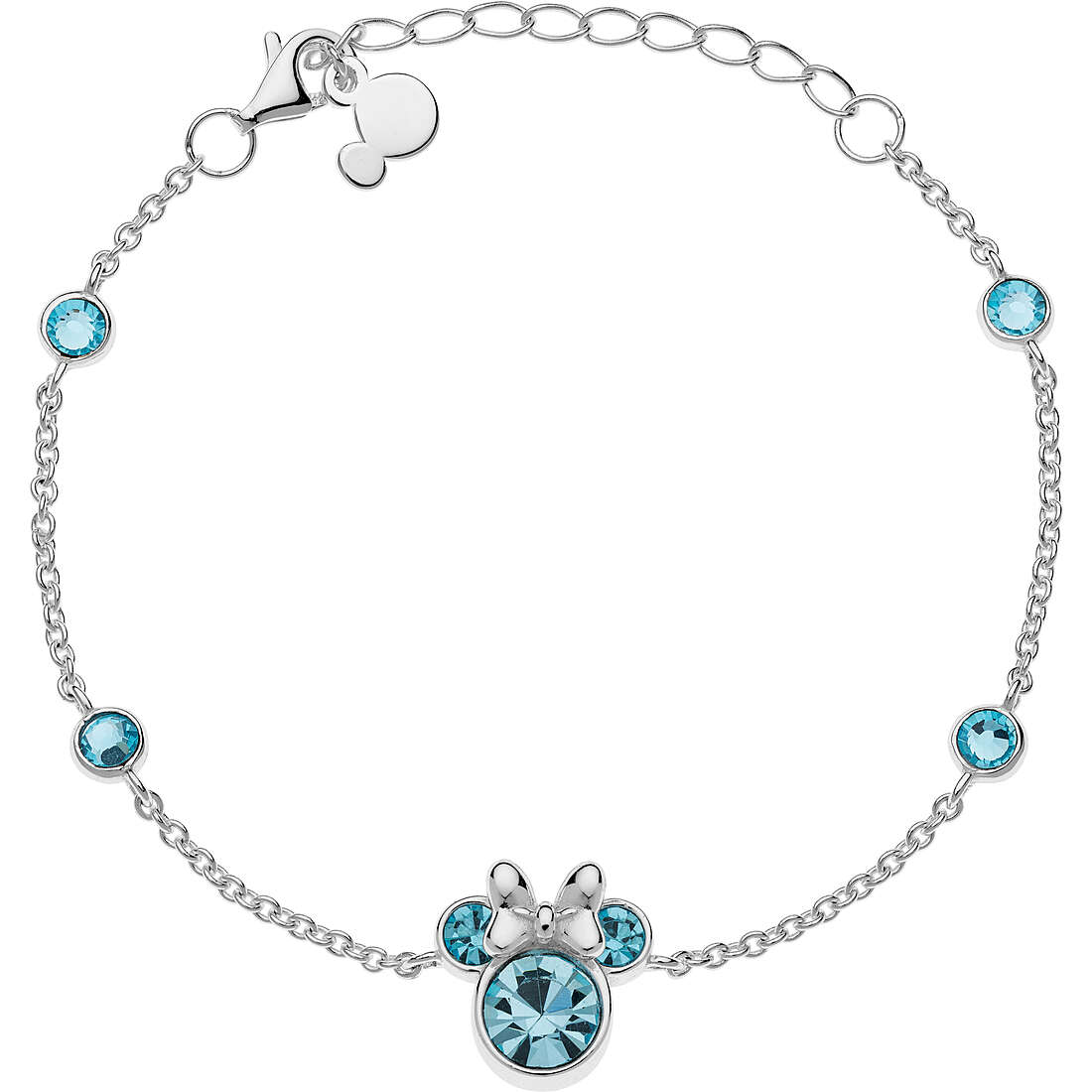 Bracciale in Argento Bimba Disney Minnie-Kaidara Gioielli
