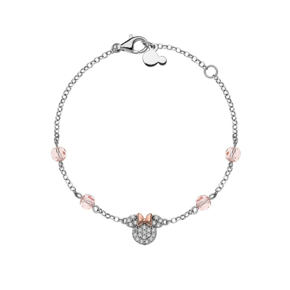 Bracciale in Argento Donna Disney Collezione Minnie Mouse-Kaidara Gioielli