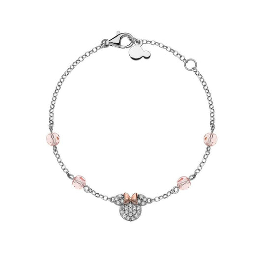 Bracciale in Argento Bimba Disney Collezione Minnie Mouse-Kaidara Gioielli