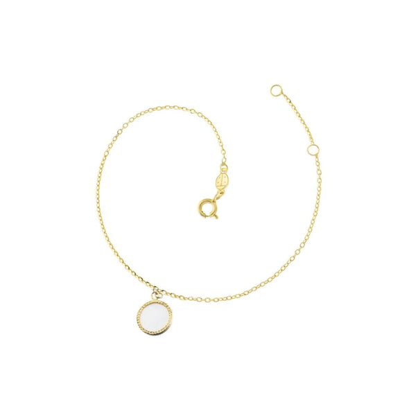 Bracciale in Oro Donna Facco Gioielli Collezione Cerchio D'Oro e Madreperla-Kaidara Gioielli