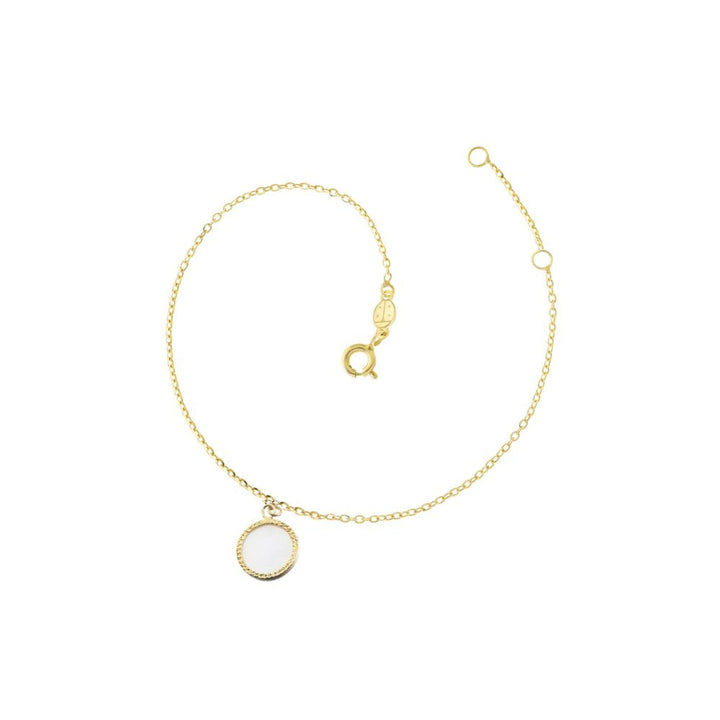 Bracciale in Oro Donna Facco Gioielli Collezione Cerchio D'Oro e Madreperla-Kaidara Gioielli