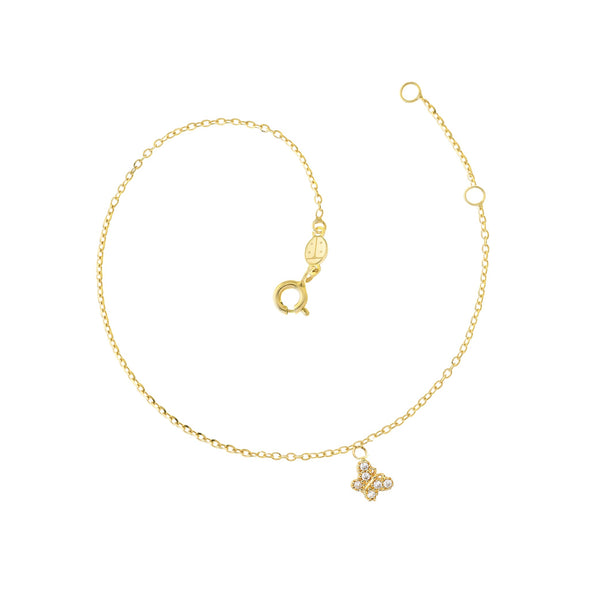 Bracciale in Oro Donna Facco Gioielli Collezione Farfalla d'Oro e Zirconi-Kaidara Gioielli